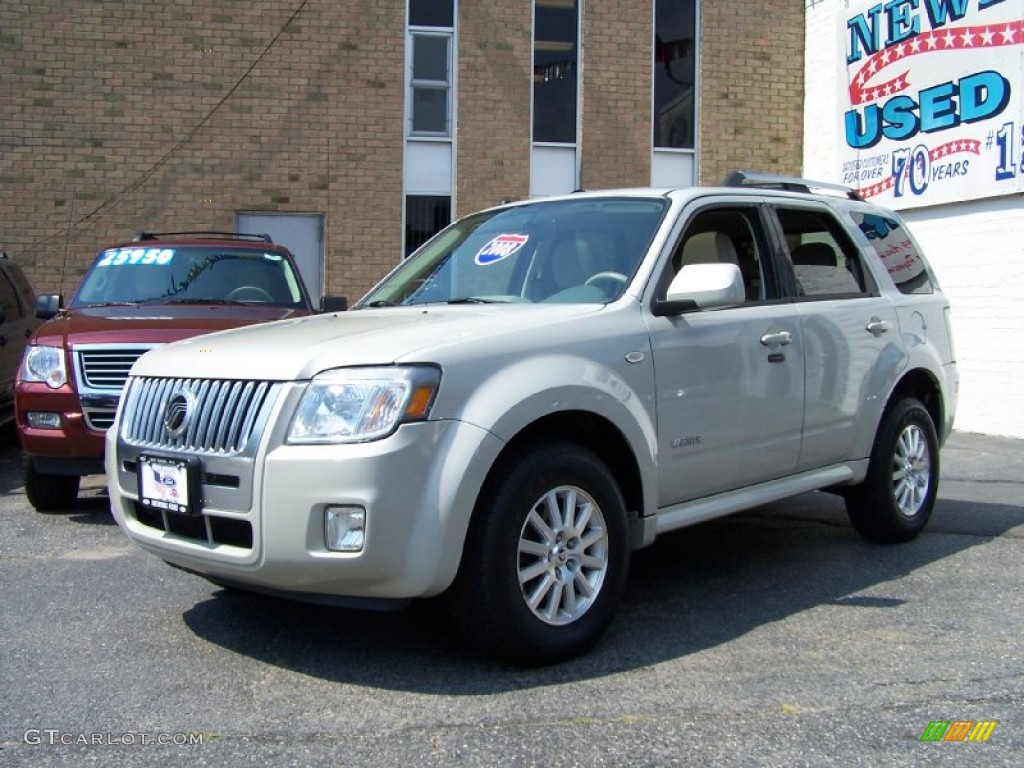2008 Mariner V6 Premier 4WD - Light Sage / Stone photo #1