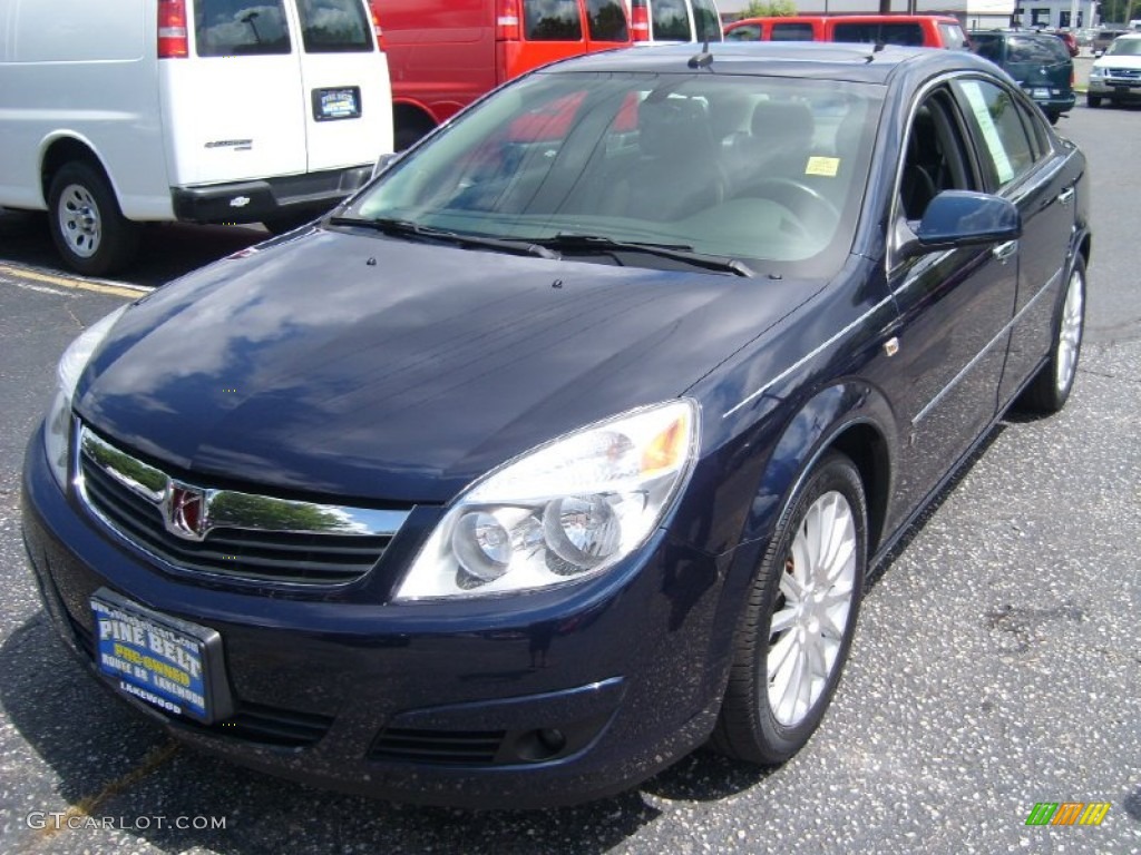 Midnight Blue Metallic Saturn Aura