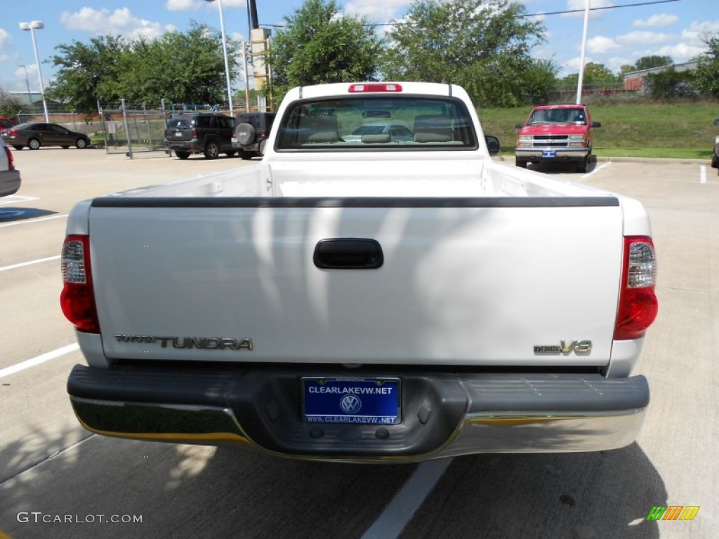 2005 Tundra Regular Cab - Natural White / Taupe photo #6