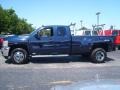 Imperial Blue Metallic 2011 Chevrolet Silverado 3500HD LTZ Extended Cab 4x4 Dually Exterior