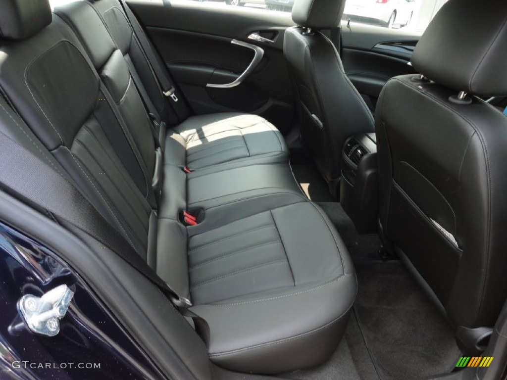 Ebony Interior 2011 Buick Regal CXL Photo #52632068