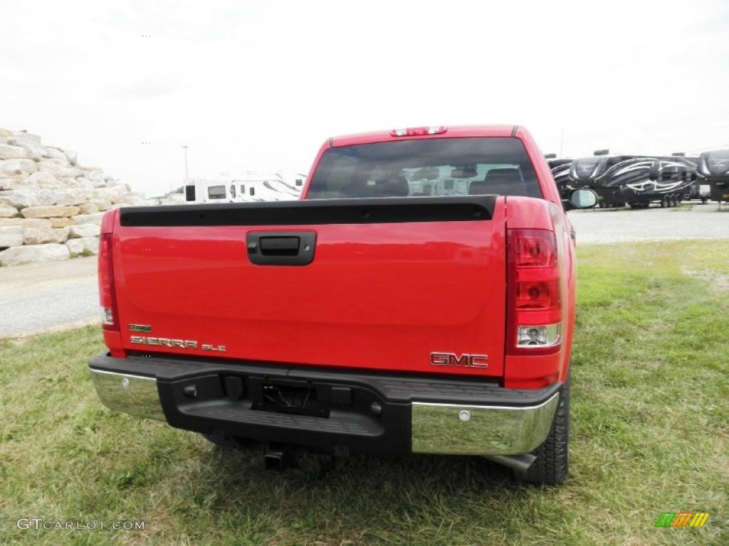 2011 Sierra 1500 SLE Crew Cab 4x4 - Fire Red / Ebony photo #20