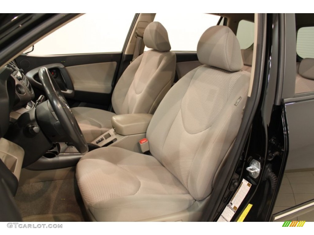 2008 RAV4 Limited 4WD - Black / Taupe photo #8