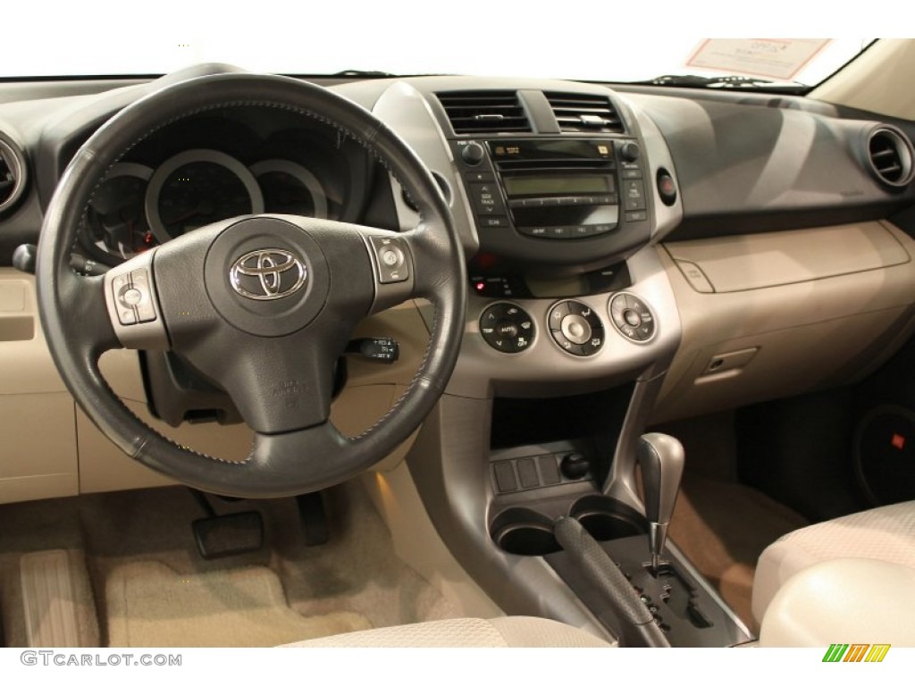 2008 RAV4 Limited 4WD - Black / Taupe photo #9
