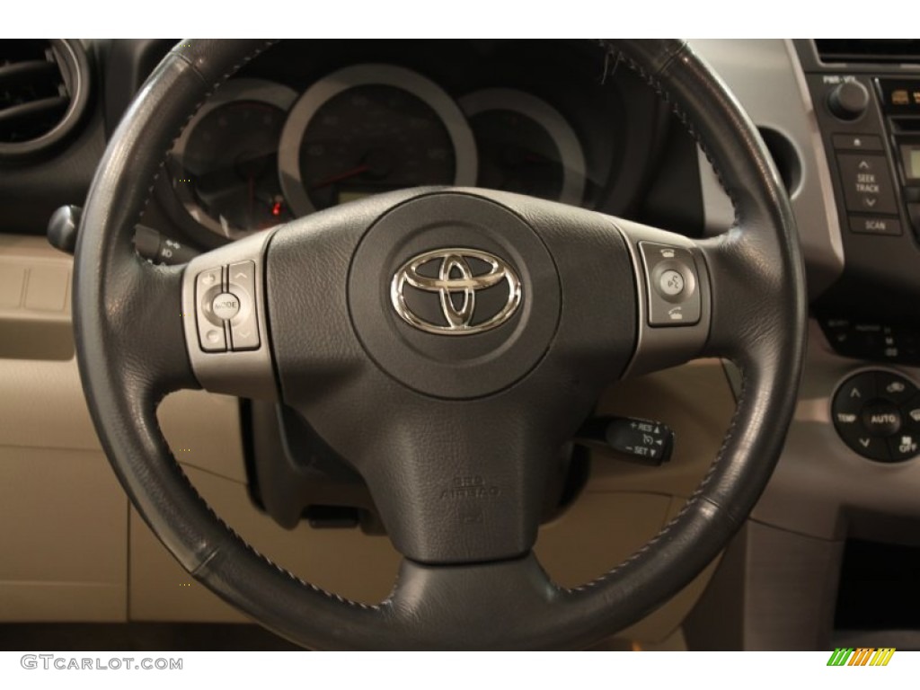 2008 RAV4 Limited 4WD - Black / Taupe photo #10