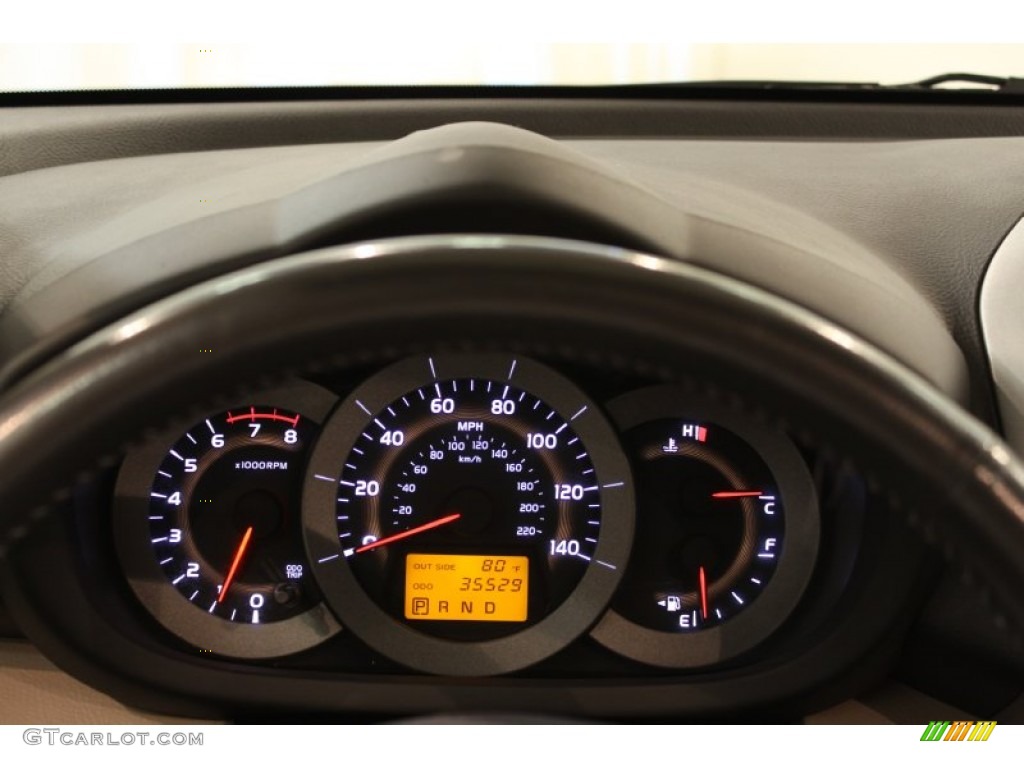 2008 RAV4 Limited 4WD - Black / Taupe photo #11
