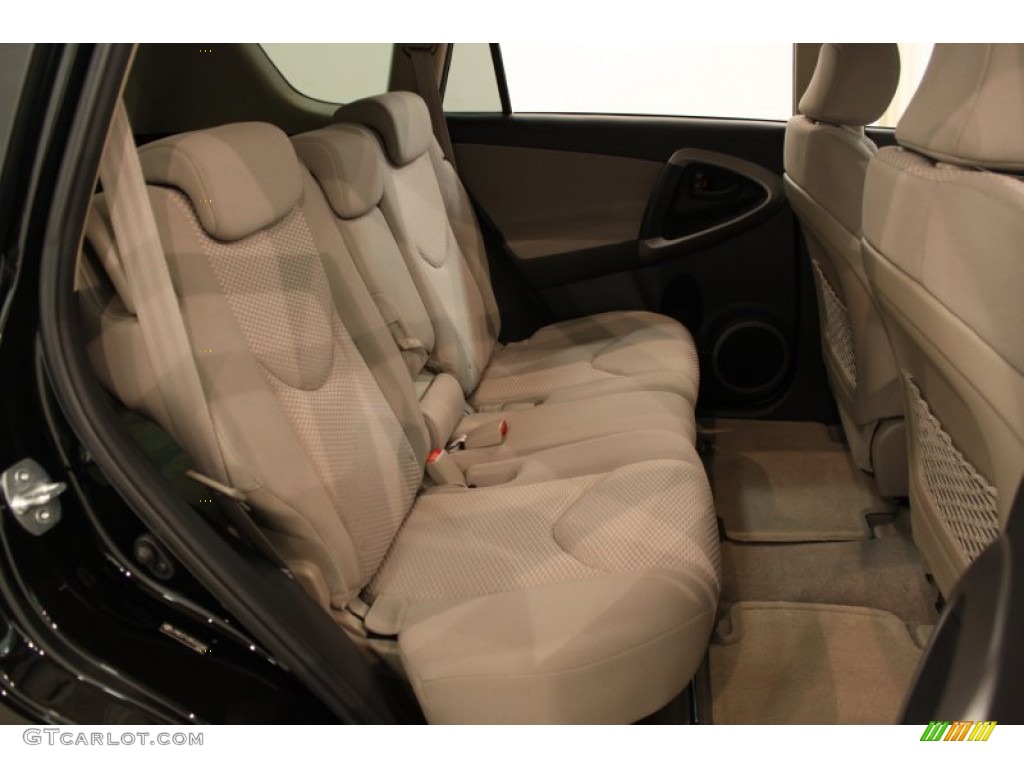 2008 RAV4 Limited 4WD - Black / Taupe photo #15