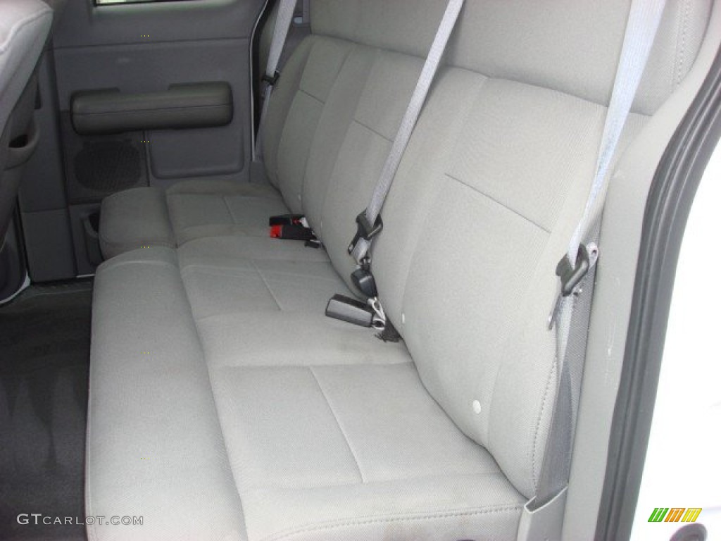 2004 F150 STX SuperCab 4x4 - Oxford White / Medium/Dark Flint photo #11