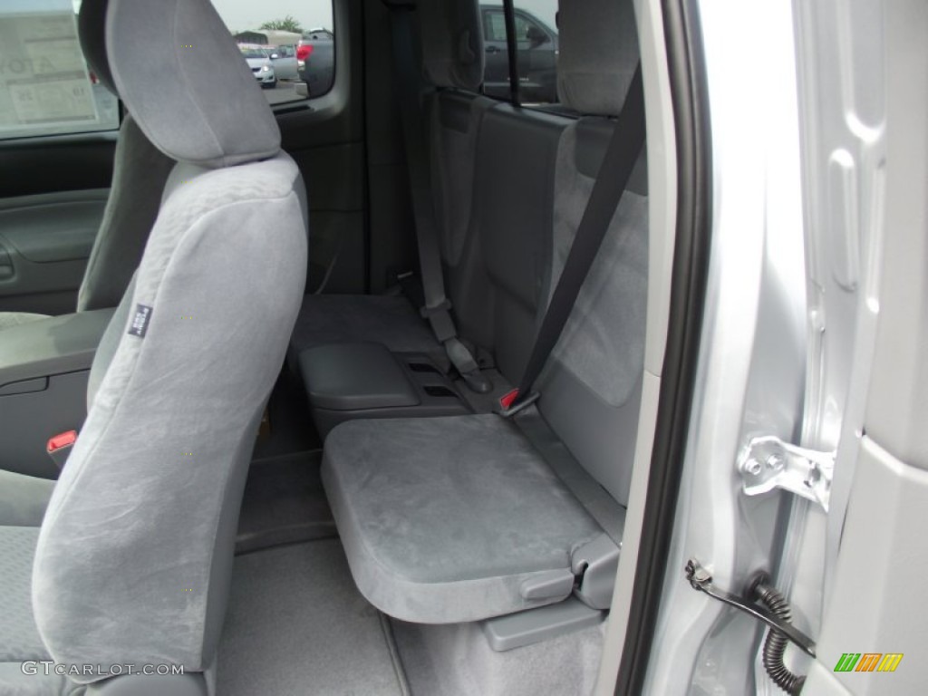 Graphite Gray Interior 2011 Toyota Tacoma SR5 Access Cab Photo #52633508