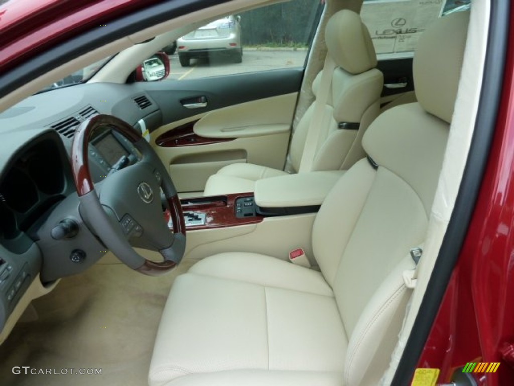 Parchment/Birds Eye Maple Interior 2011 Lexus GS 350 AWD Photo #52633814
