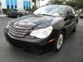 Brilliant Black Crystal Pearl 2008 Chrysler Sebring Touring Sedan Exterior