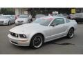 2005 Satin Silver Metallic Ford Mustang GT Premium Coupe  photo #1