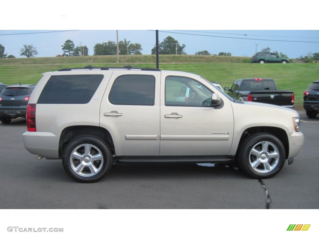 Gold Mist Metallic 2007 Chevrolet Tahoe LTZ 4x4 Exterior Photo #52635029