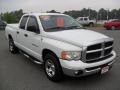 2003 Bright White Dodge Ram 1500 SLT Quad Cab  photo #5