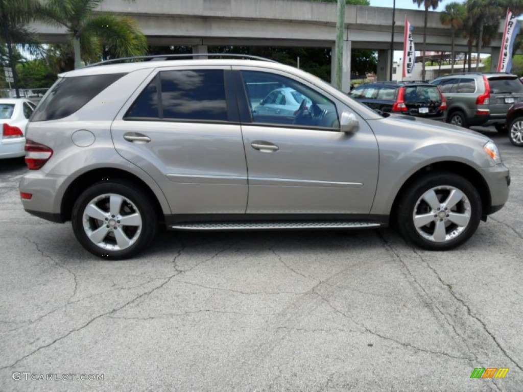 Pewter Metallic 2009 Mercedes-Benz ML 350 Exterior Photo #52635875