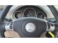 Tan 2009 Saturn Aura XR V6 Steering Wheel