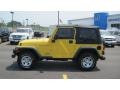 Solar Yellow - Wrangler Sport 4x4 Photo No. 2