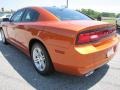 2011 Toxic Orange Pearl Dodge Charger SE  photo #5