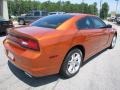 2011 Toxic Orange Pearl Dodge Charger SE  photo #7