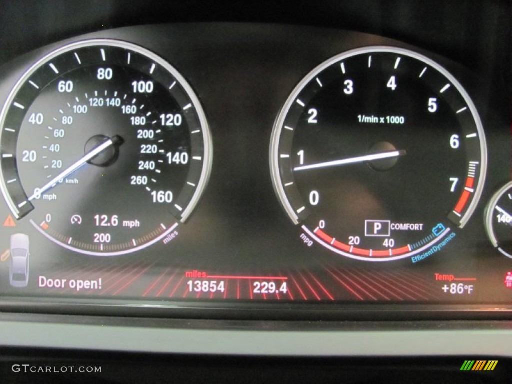 2010 BMW 7 Series 750i Sedan Gauges Photo #52639265