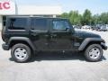 2011 Natural Green Pearl Jeep Wrangler Unlimited Sport 4x4  photo #8