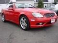 2002 Magma Red Mercedes-Benz SLK 32 AMG Roadster  photo #6