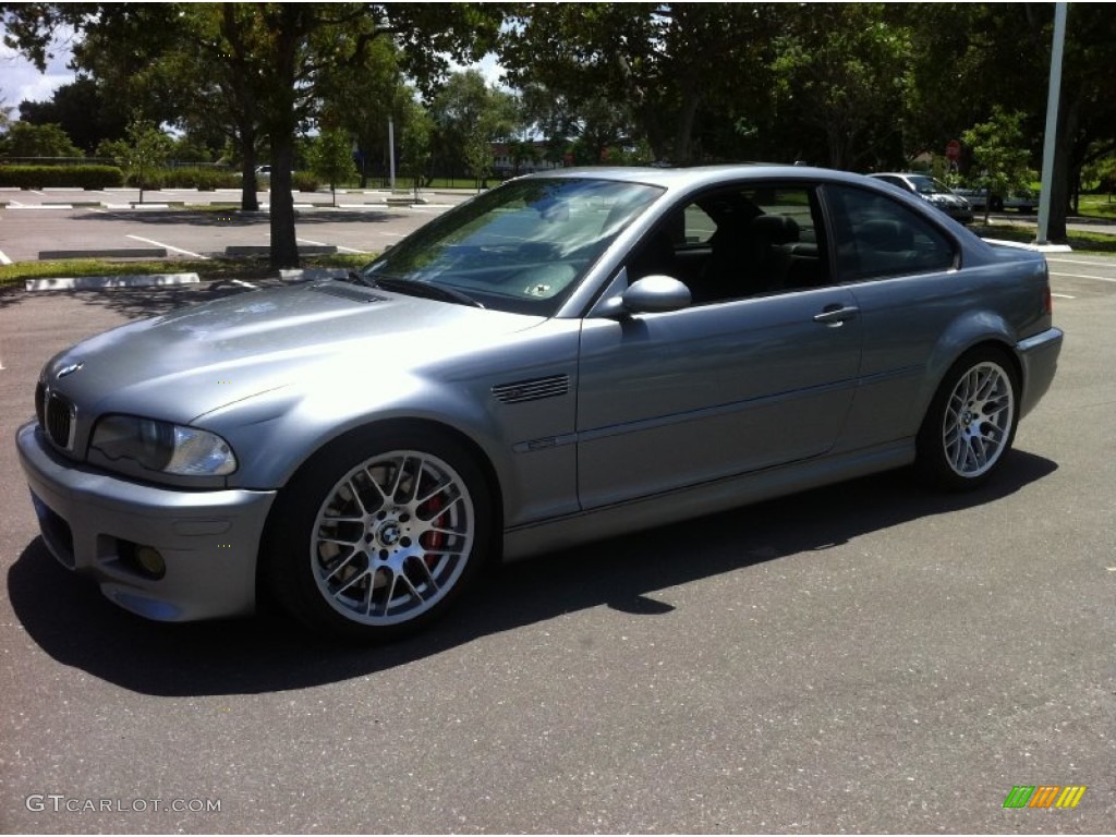 Silver Grey Metallic 2004 BMW M3 Coupe Exterior Photo #52640090