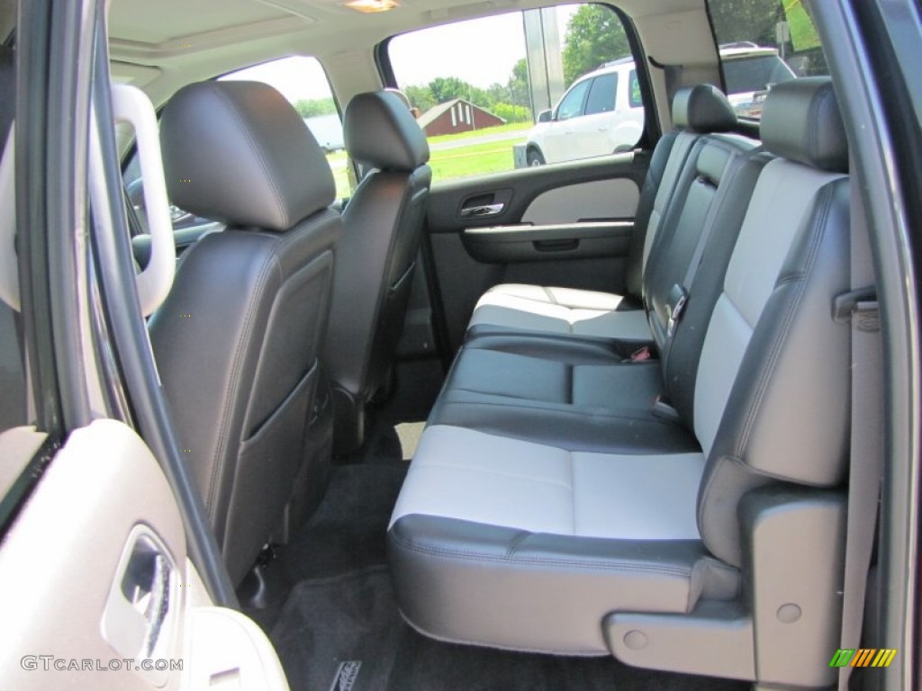 2011 Sierra 1500 SLT Crew Cab 4x4 - Storm Gray Metallic / Dark Titanium/Light Titanium photo #14