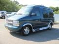 2000 Teal Blue Metallic Chevrolet Astro AWD Passenger Conversion Van #52598938