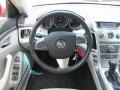 Light Titanium/Ebony 2008 Cadillac CTS Sedan Steering Wheel