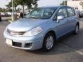 2010 Arctic Blue Metallic Nissan Versa 1.8 S Hatchback  photo #7