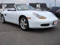 1998 Glacier White Porsche Boxster   photo #8