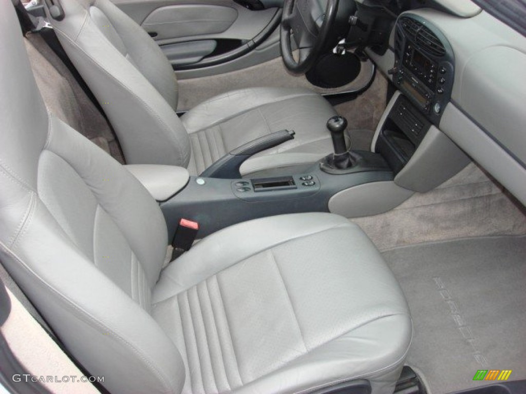Graphite Grey Interior 1998 Porsche Boxster Standard Boxster Model Photo #52641785
