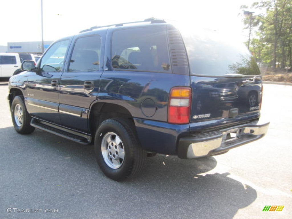 2002 Tahoe LS 4x4 - Indigo Blue Metallic / Graphite/Medium Gray photo #2