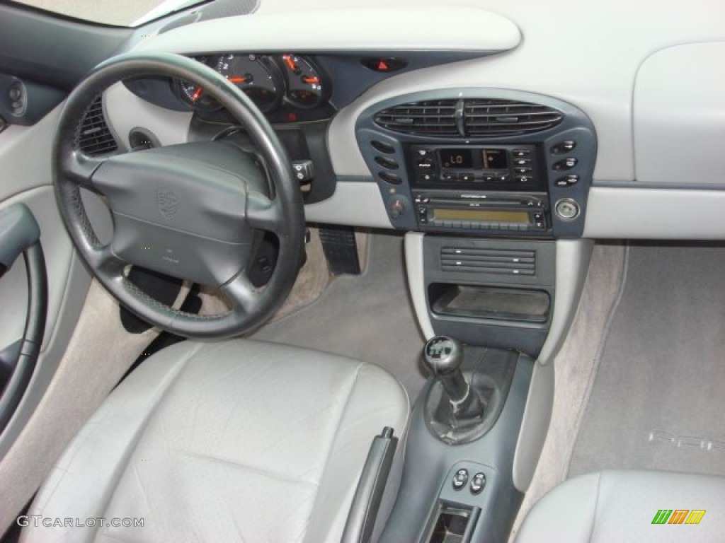 Graphite Grey Interior 1998 Porsche Boxster Standard Boxster Model Photo #52641800