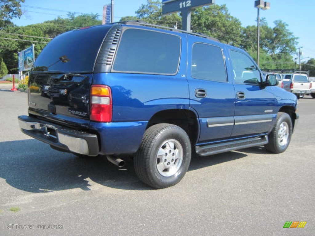 Indigo Blue Metallic 2002 Chevrolet Tahoe LS 4x4 Exterior Photo #52641803