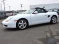 1998 Glacier White Porsche Boxster   photo #22