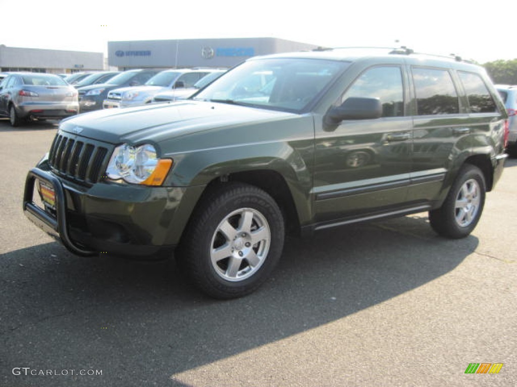 2009 Grand Cherokee Laredo 4x4 - Jeep Green Metallic / Medium Slate Gray/Dark Slate Gray photo #1