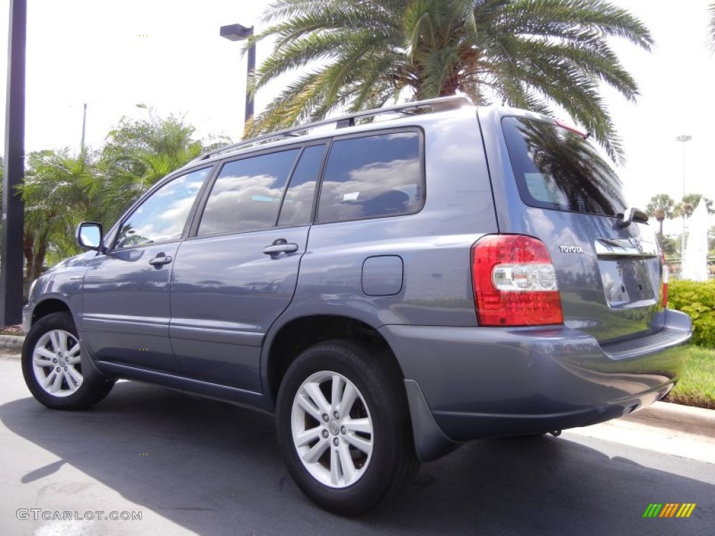 Bluestone Metallic 2007 Toyota Highlander Hybrid Limited Exterior Photo #52642955
