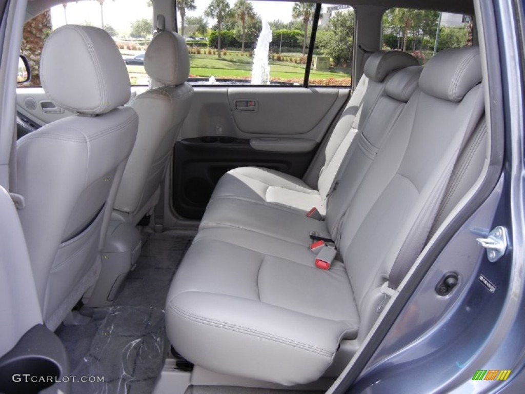 Ash Gray Interior 2007 Toyota Highlander Hybrid Limited Photo #52643039