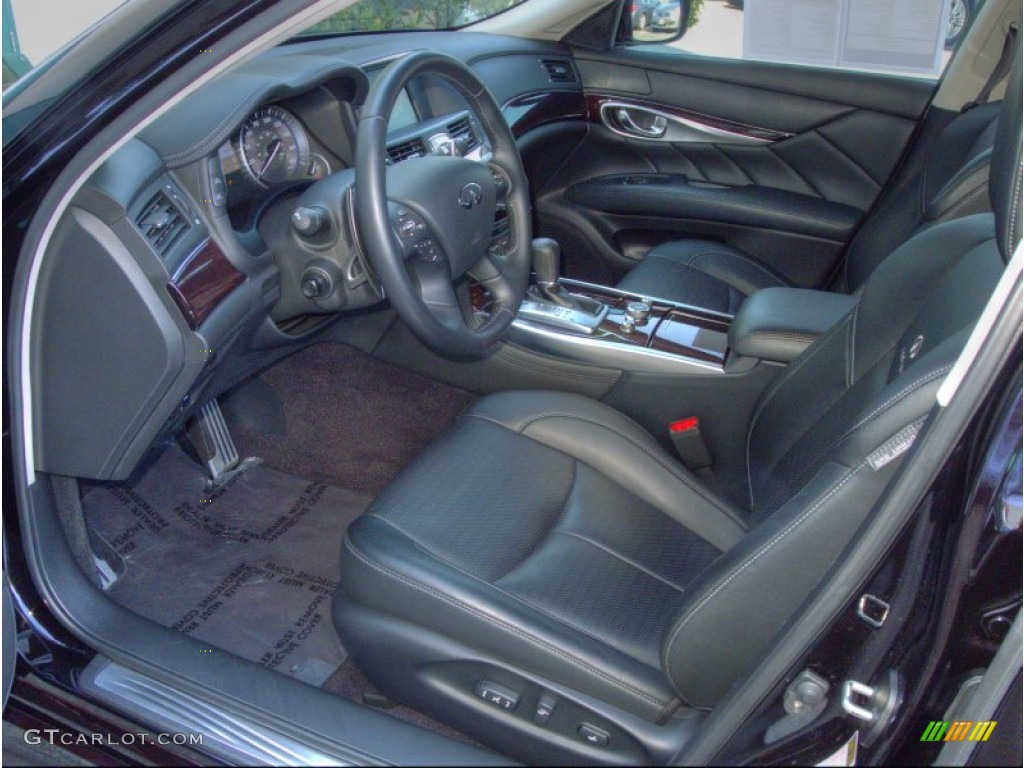 Graphite Interior 2011 Infiniti M 37 S Sedan Photo #52644269