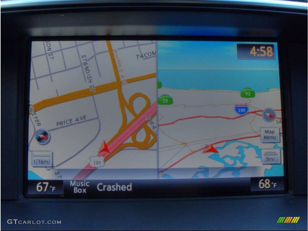 2011 Infiniti M 37 S Sedan Navigation Photo #52644461