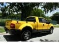 2004 Blazing Yellow Ford F150 FX4 SuperCab 4x4  photo #11