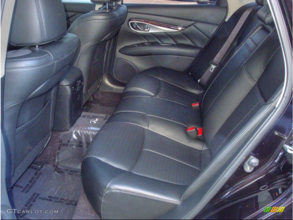 Graphite Interior 2011 Infiniti M 37 S Sedan Photo #52644563