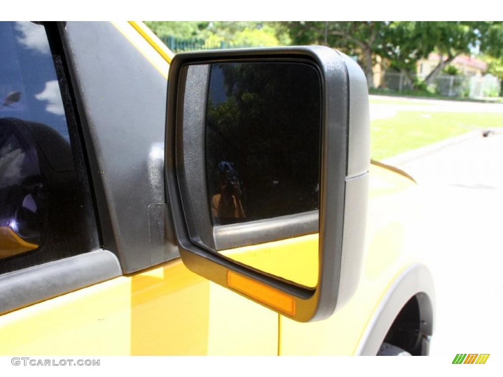 2004 F150 FX4 SuperCab 4x4 - Blazing Yellow / Black photo #30