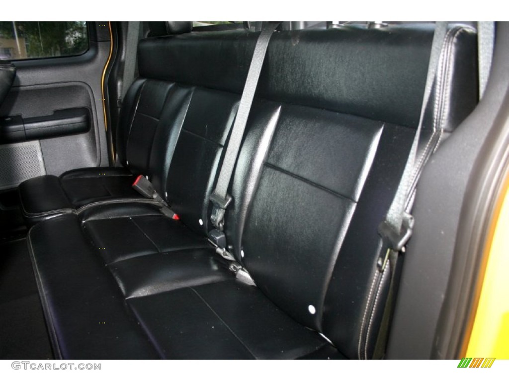2004 F150 FX4 SuperCab 4x4 - Blazing Yellow / Black photo #49