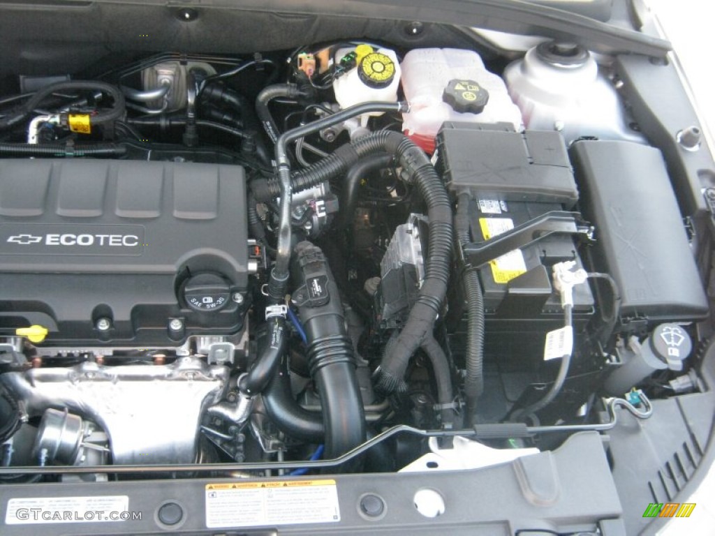 2012 Chevrolet Cruze LT 1.4 Liter DI Turbocharged DOHC 16-Valve VVT 4 Cylinder Engine Photo #52645154