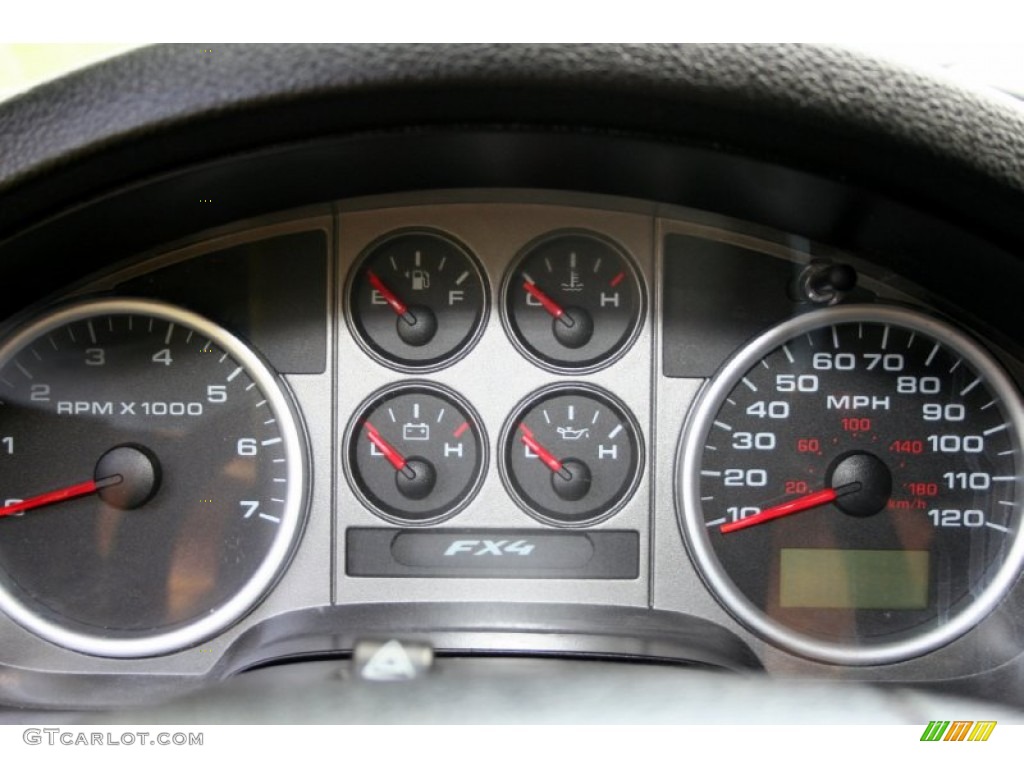 2004 Ford F150 FX4 SuperCab 4x4 Gauges Photo #52645370