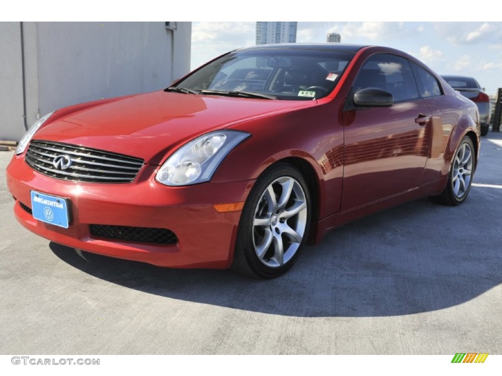 Laser Red Pearl 2006 Infiniti G 35 Coupe Exterior Photo #52645439