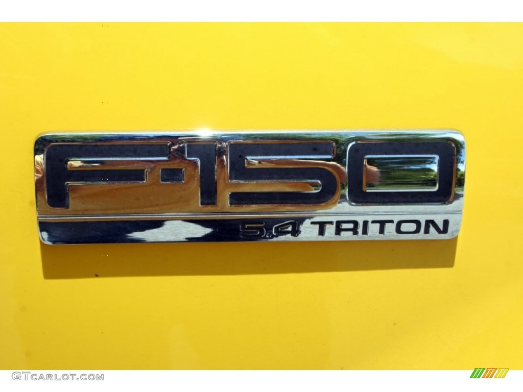 2004 F150 FX4 SuperCab 4x4 - Blazing Yellow / Black photo #83